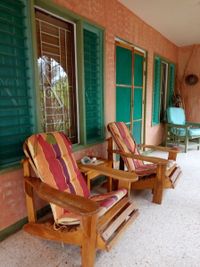 Ferienwohnung Veranda - Porch of vacation home